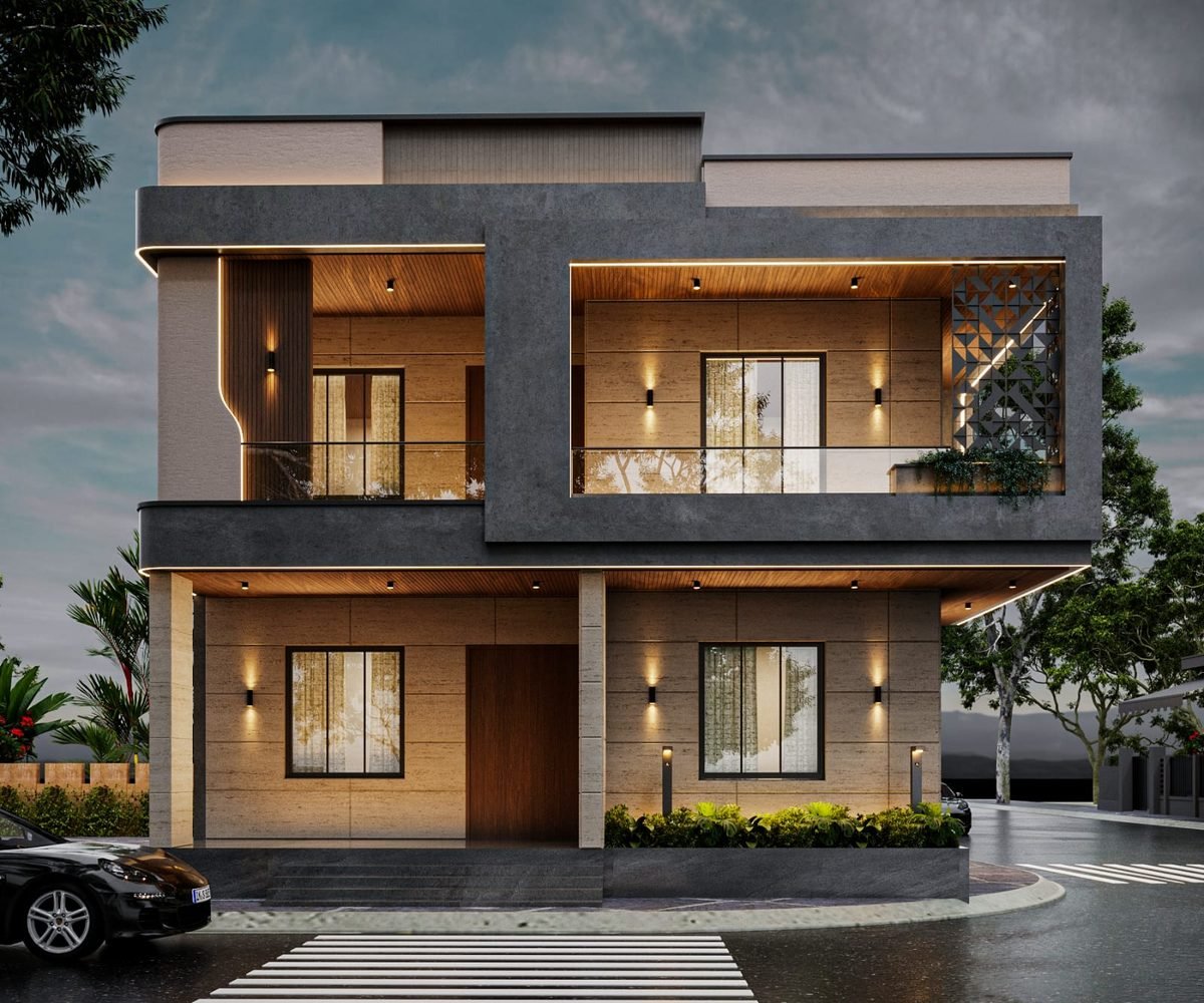 Modern Duplex Residence