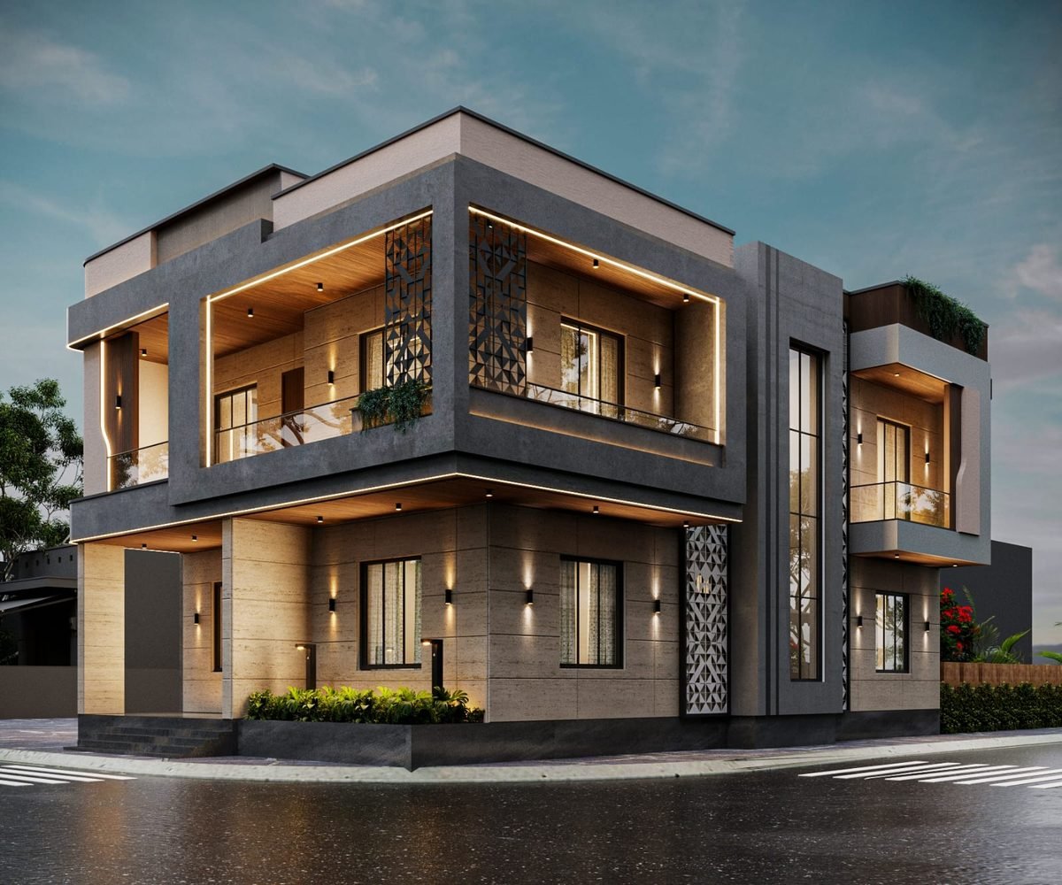 Modern Duplex Residence